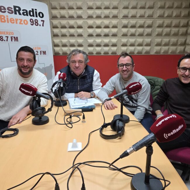 Miguel Ángel y Estefanía Morán en entrevista sobre vinos del Bierzo